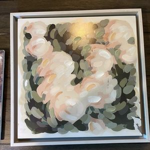 Flower wall art